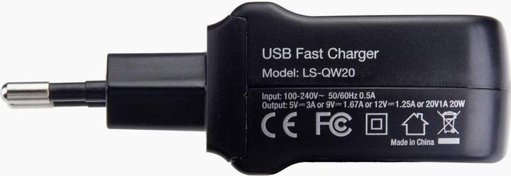 Actual product image Lvsun USB Charger QW20-C LS-QW20-C (20 W)