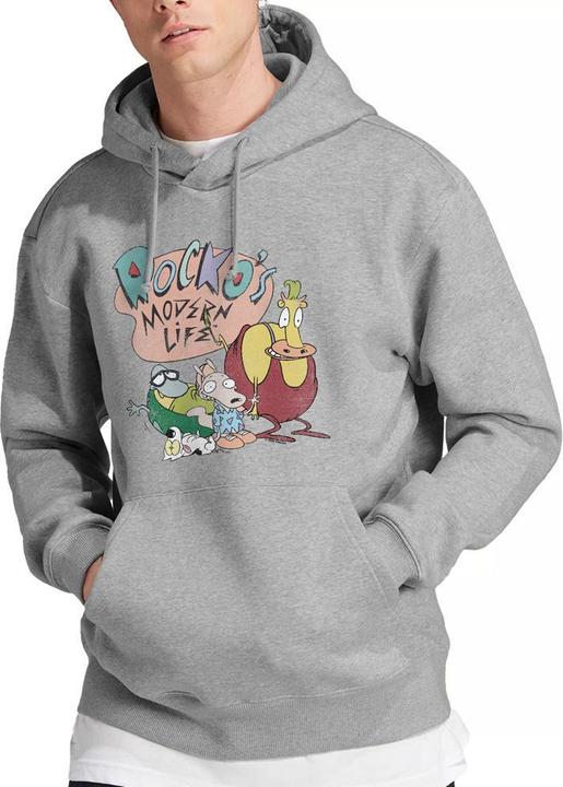 Immagine prodotto Rocko´s Modern Life Rocko's Modern Life Felpa con Cappuccio Logo Gruppo Uomo (S)