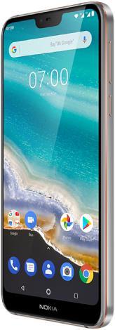 Produktbild Nokia 7.1 (32 GB, Steel, 5.80", Hybrid Dual SIM, 12 Mpx, 4G)