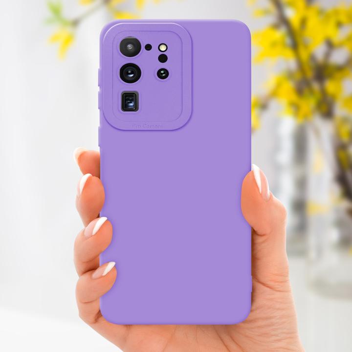 Productafbeelding Cadorabo Hoesje voor Samsung Galaxy S20 ULTRA in TPU Fluid LM162 Style (Samsung Galaxy S20 Ultra)