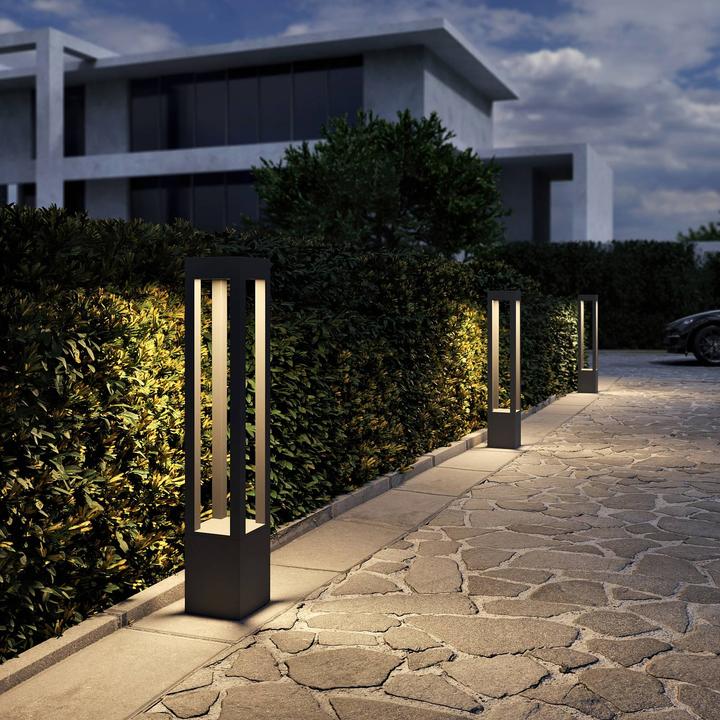 Produktbild Arcchio Lienna Aussen Garten Leuchte H90 Dark Grey (850 lm, IP65)