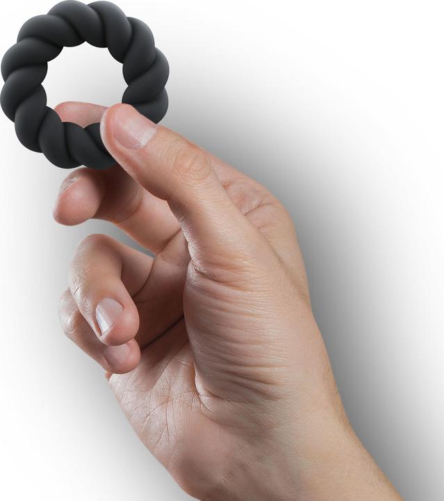 Produktbild Rocks-Off Twist - Non-Vibrating Cockring - Black