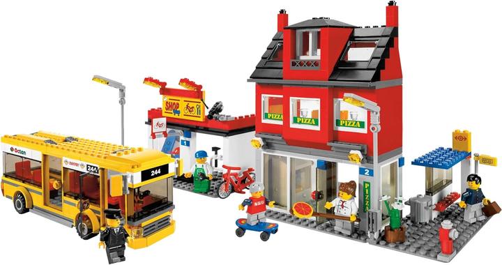 Image du produit LEGO Stadtviertel mit Bus (7641, LEGO City)