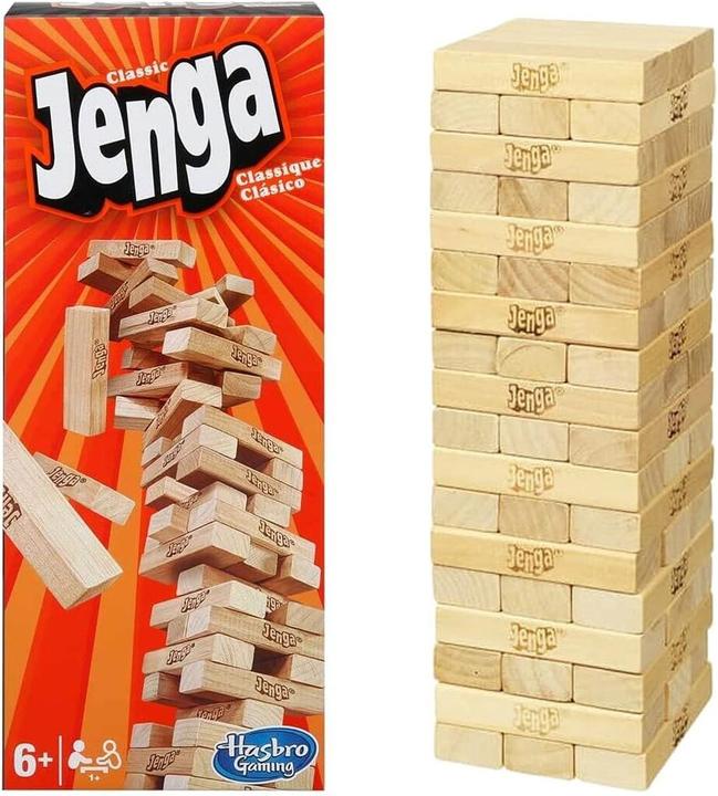 Immagine prodotto Hasbro Gaming Jenga Classic (Tedesco, Francese, Italiano)