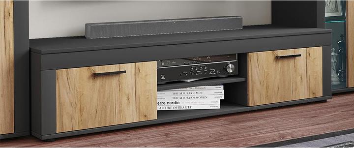 Actual product image VCM Wooden TV Lowboard Furniture TV Usilo XL (160 x 45 x 37 cm)