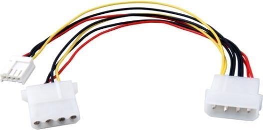 Image du produit EFB Elektronik Câble d'alimentation en Y FDD,0,2m, 5,25 vers 3,5+5,25 (0.20 m)