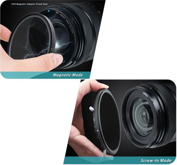 Immagine prodotto H&Y HD EVO ND3-1000 + filtro CPL 72mm (72 mm, Filtri grigi, 72 mm)