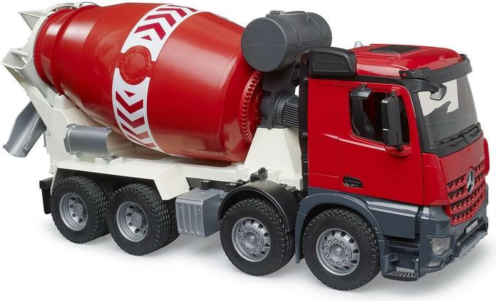 Actual product image Bruder MB Arocs concrete mixer truck