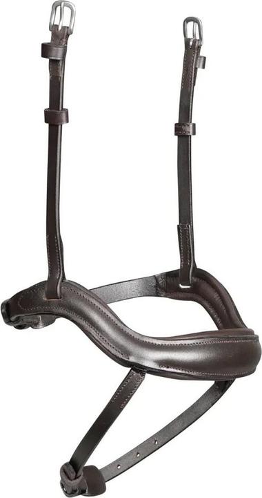 Actual product image Velociti Lusso Leather Ergonomic Horse Flash Noseband