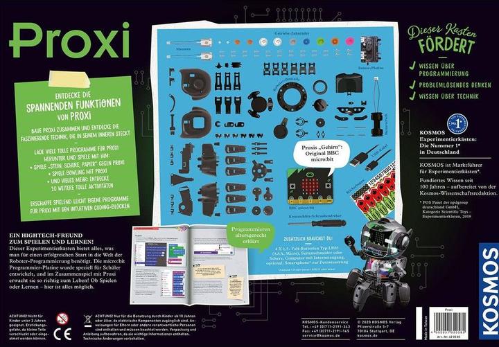 Actual product image Kosmos Proxi Programming Robot