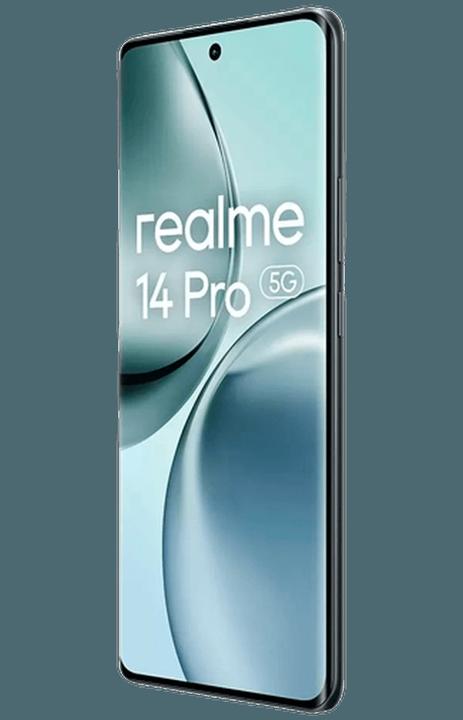 Immagine prodotto realme 14 Pro (256 GB, Grigio scamosciato, 6.77", Doppia SIM, 50 Mpx, 5G)