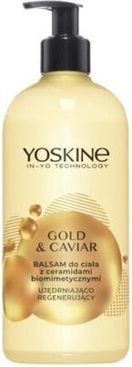 Yoskine Gold & Kaviar Körperbalsam mit biomimetischen Ceramiden 400ml (Körpercreme, 400 ml)