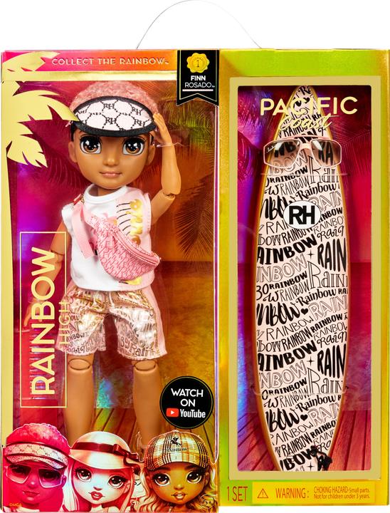 Actual product image MGA Pacific Coast Fashion Doll- Finn Rosado (Rose Gold Boy)