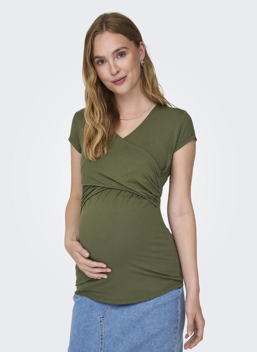 Actual product image Only Maternity Mum wrap effect top