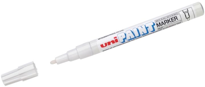 Image du produit Uni-ball Marqueur indélébile PAINT (PX-21), blanc (Blanc, 1.50 mm, 1 x)