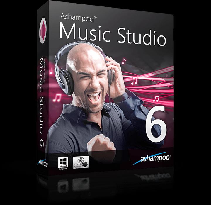 Produktbild Ashampoo Music Studio 6 (1 User, unbegrenzt)