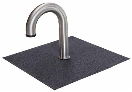 Actual product image Csdk SL Stainless steel flange, extra strong stainless steel tube Ø50 mm, bend: 180° - made from one piece