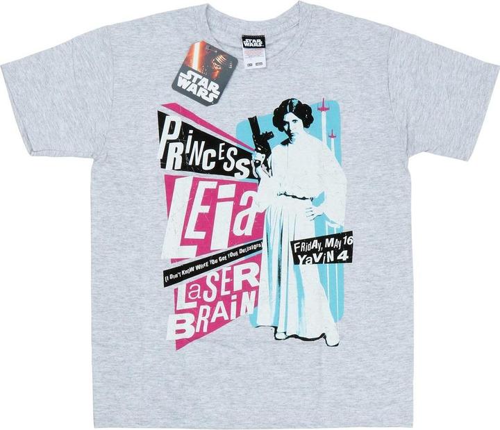 Star Wars Princess Leia Rock Poster TShirt (XL)