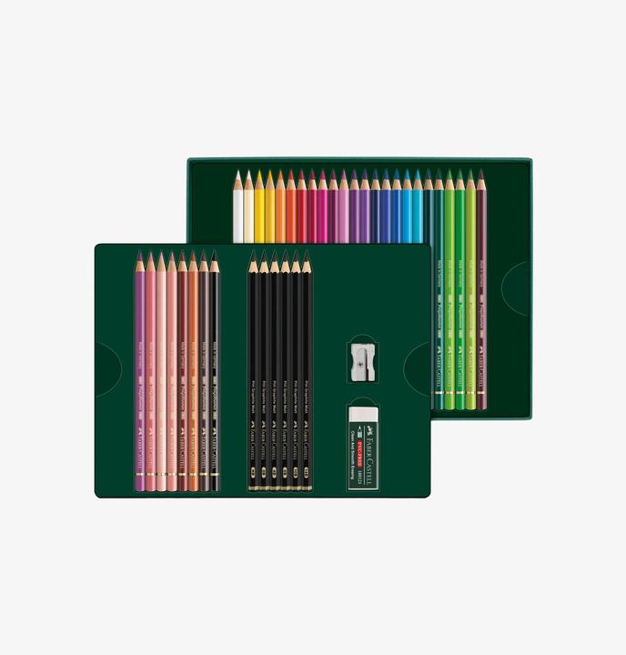 Produktbild Faber-Castell Polychromos & Pitt Graphite (Mehrfarbig, 40 x)
