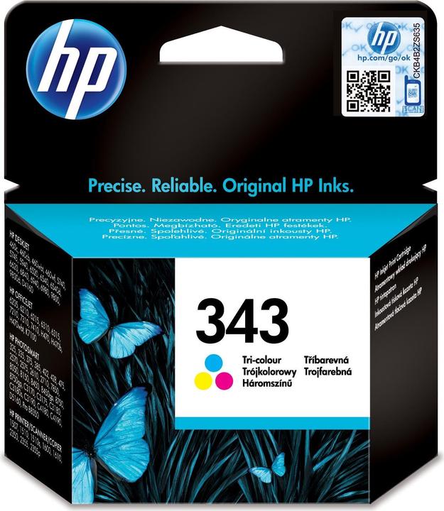 HP Hewlett-Packard 343 (M, C, Y)