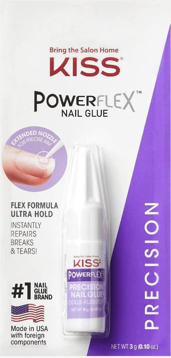 Actual product image KISS PowerFlex (Artificial nails, Transparent)