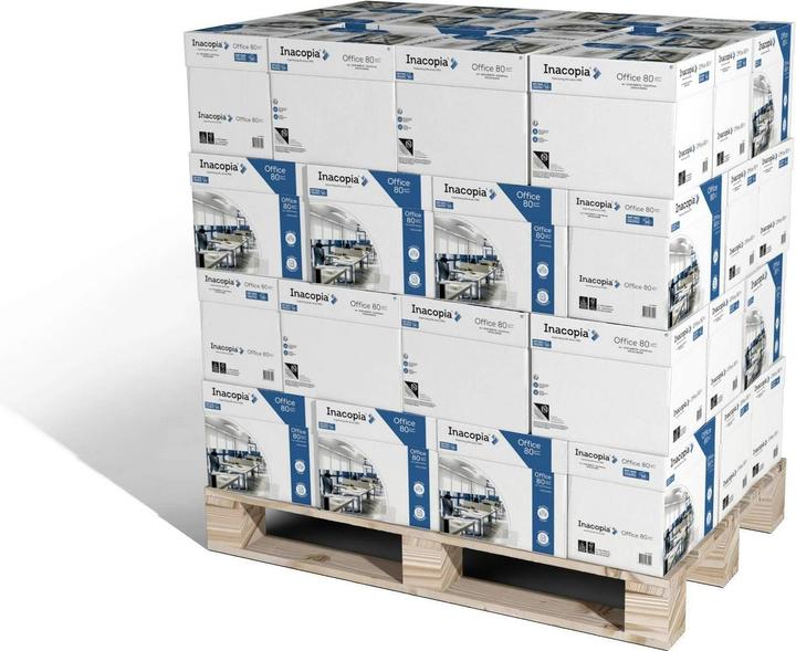 Produktbild Papyrus Kopierpapier Inacopia Office A4, Weiss, 80 g/m²,100000 Blatt (80 g/m², A4)