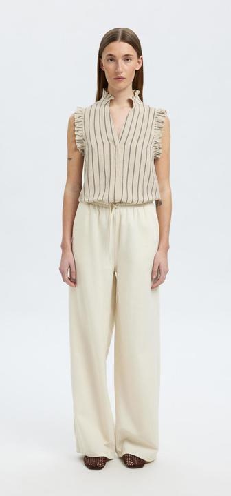 Produktbild Selected Femme Slfviva Sl Ruffle Striped Sun Top Noos (42)