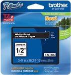 Immagine prodotto Brother TZe-335 (1.20 cm, Nero, Bianco)