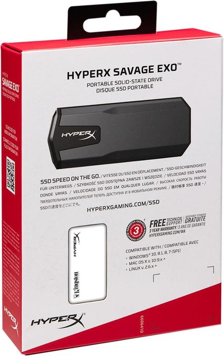 Image du produit Kingston HyperX Savage Exo (960 Go)