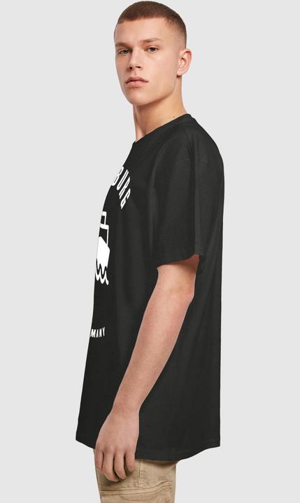 Actual product image Merchcode Hamburg X Heavy Oversize Tee-BY102 - 113151 (M)