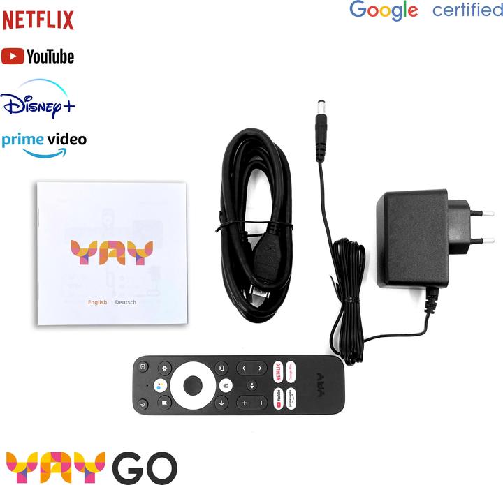 Produktbild Vu+ Yay Go (8 GB, Android 10)