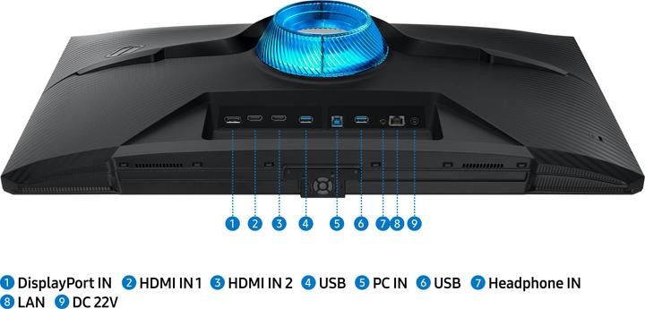 Produktbild Samsung Odyssey G7 - G70B (3840 x 2160 Pixel, 28")