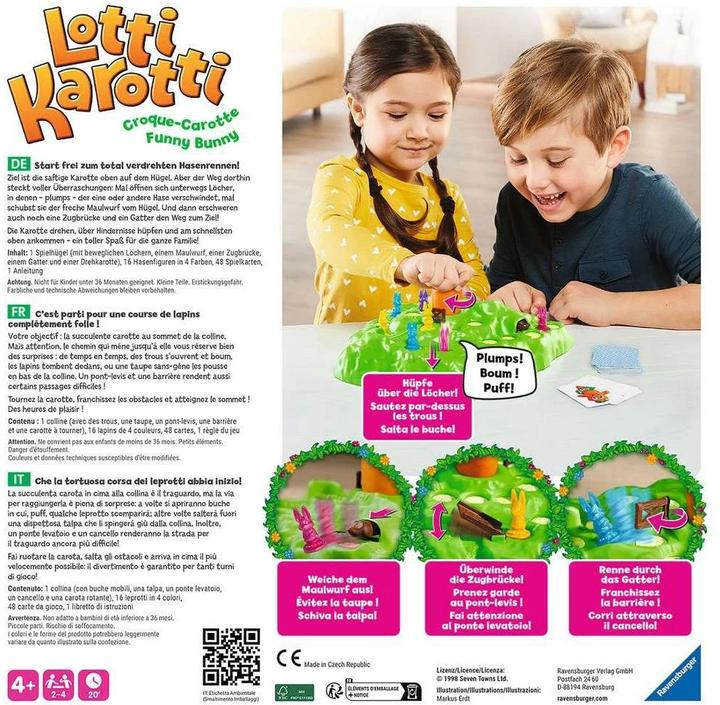 Image du produit Ravensburger Lotti Karotti (Allemand, Français, Italien)