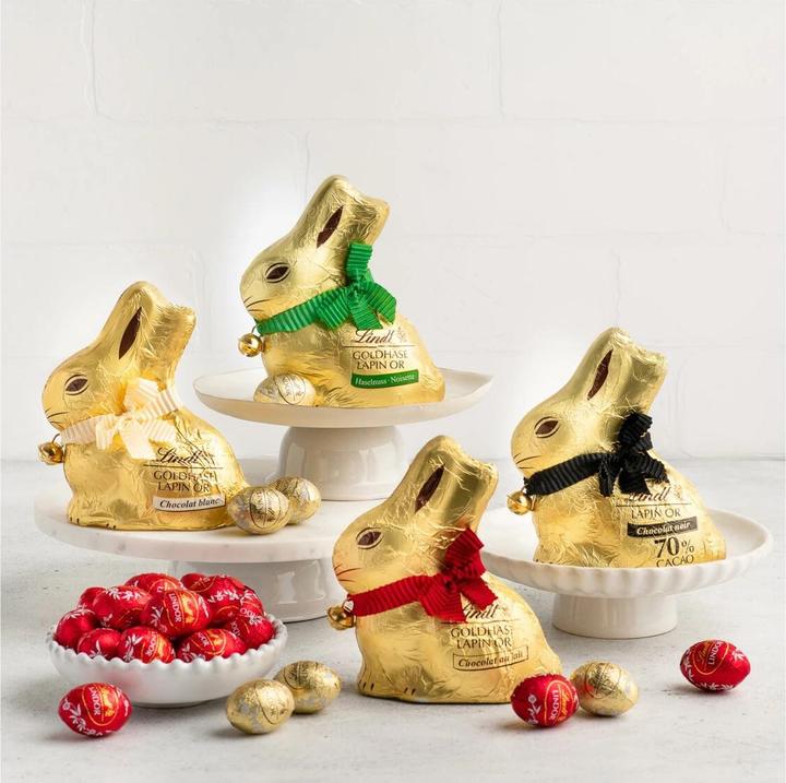 Actual product image Lindt Gold Bunny White (100 g)