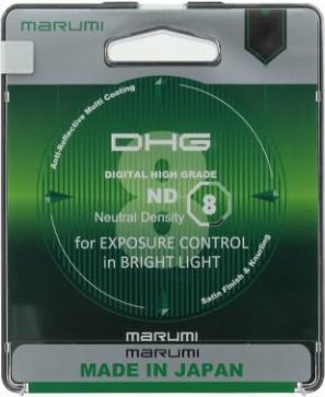 Actual product image Marumi ND8 series DHG (55 mm, Neutral density filter, 55 mm)