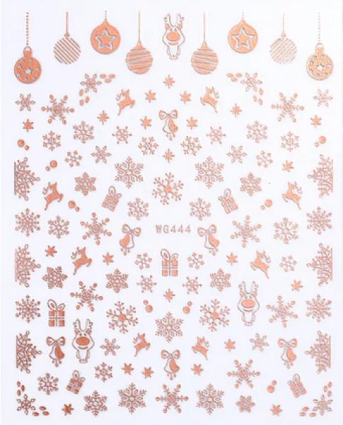 Nagellack24 Nail Art Sticker Selbstklebend