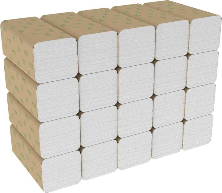 Produktbild Kimberly-Clark Papierhandtücher Kimberly Clark Hostess™ Natura™, Zick-Zack-Falzung, 2-lagig, 20 x 180 Blatt, Rec... (3600 x)