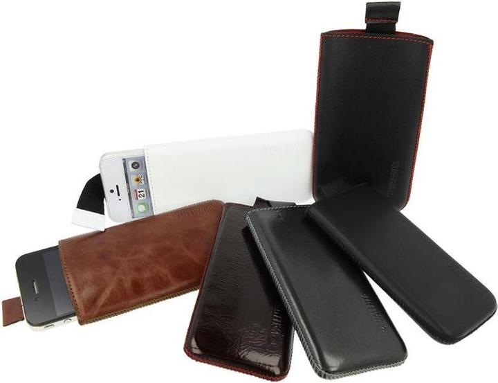 Actual product image Valenta Valencia Pocket Classic Valencia - Redhead Samsung Galaxy S4/s Iii, Htc One and more (Brown) (Blackberry Q10, Nokia Lumia 925, Nokia Lumia 900, Alcatel One Touch Fire, Acer Liquid S1, Samsung Galaxy Nexus, Samsung Galaxy S4, Huawei Ascend G510, Blackberry Z10, Optimus 4X HD, Sony Xperia T, Samsung Galaxy Core 2, Sony Xperia Z, Samsung Galaxy S III)