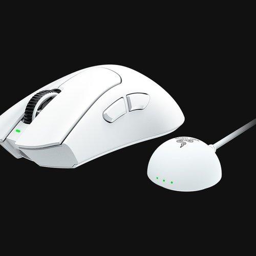 Produktbild Razer Deathadder V4 Pro Mouse White (Kabellos)