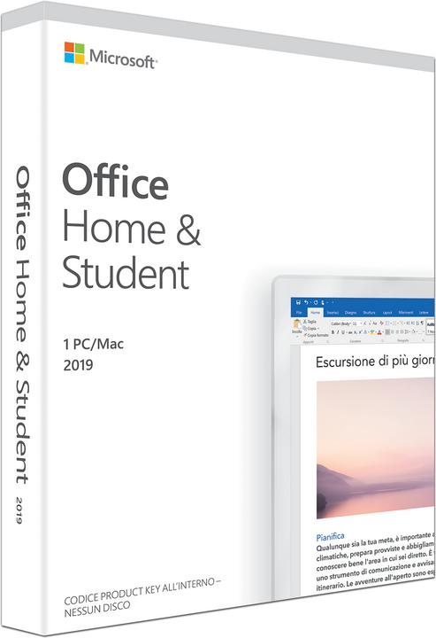 Microsoft Office Home & Student 2019 Italienisch (1 User, unbegrenzt)