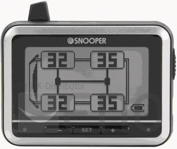 Actual product image Snooper Tyre Pilot with 3 inch LCD display truck (up to 13 bar) for 6 Re