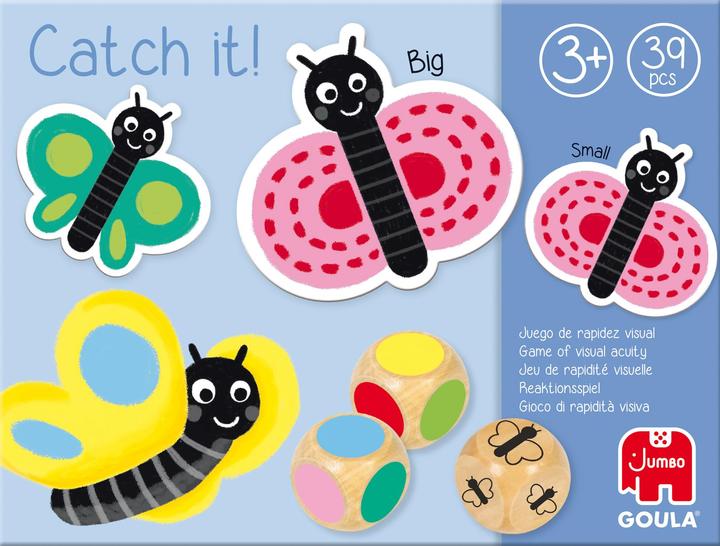 Actual product image Goula Catch it Butterfly (French, German, Italian)