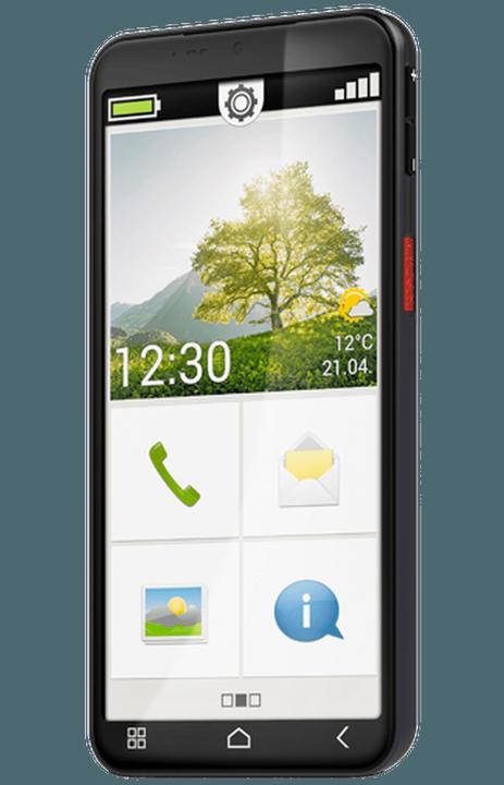 Actual product image Emporia ME7 (128 GB, Black, 5.45", Single SIM, 13 Mpx, 4G)