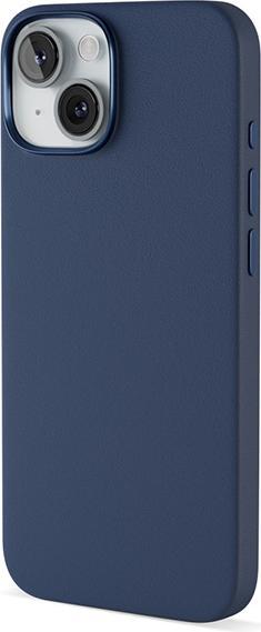 Produktbild Epico Mag+ Leather Case, iPhone 15 Plus - Case, Blue (Apple iPhone 15 Plus)