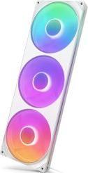 Produktbild NZXT F420RGB Core (single frame 420mm fan) - White - Kabinet kler - Hvid med RGB - 34 dBA (140 mm, 1 x)