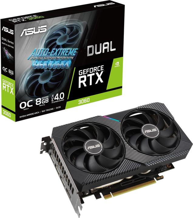 Actual product image ASUS DUAL GeForce RTX 3060 OC EDITION (8 GB)