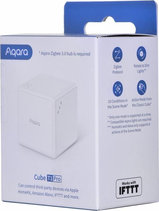 Actual product image Aqara Cube T1 Pro Wireless White