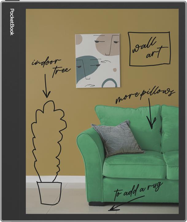 Actual product image PocketBook InkPad Eo (10.30", 64 GB, Misty grey)