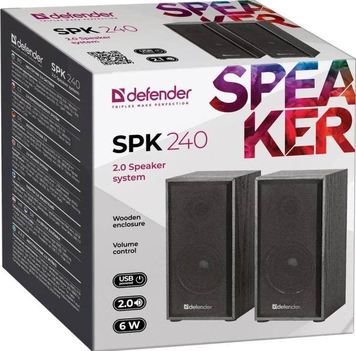 Image du produit Defender SPK-240 Enceintes d'ordinateur (65224)