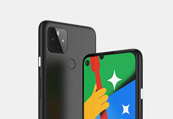 Actual product image Google Pixel 4a 5G (128 GB, Just Black, 6.20", SIM + eSIM, 16 Mpx, 5G)
